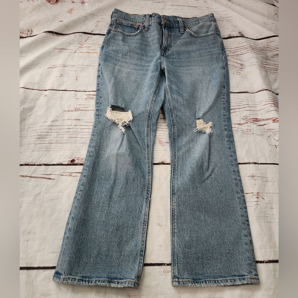 J. Crew Distressed Demi Boot Crop Size 29 NWT